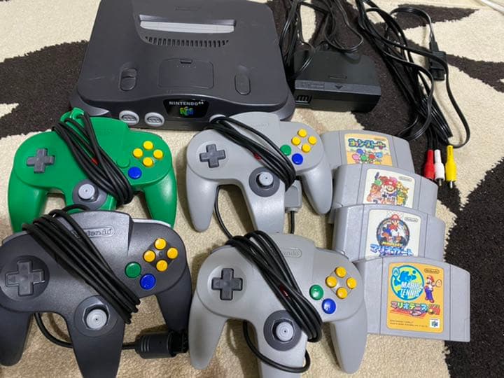 Nintendo 旧世代ゲーム機本体 NINTENDO 64＋ソフト