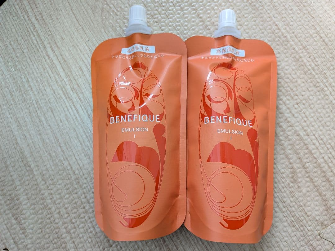BENEFIQUE エマルジョンI 130mL レフィル 乳液2個セット