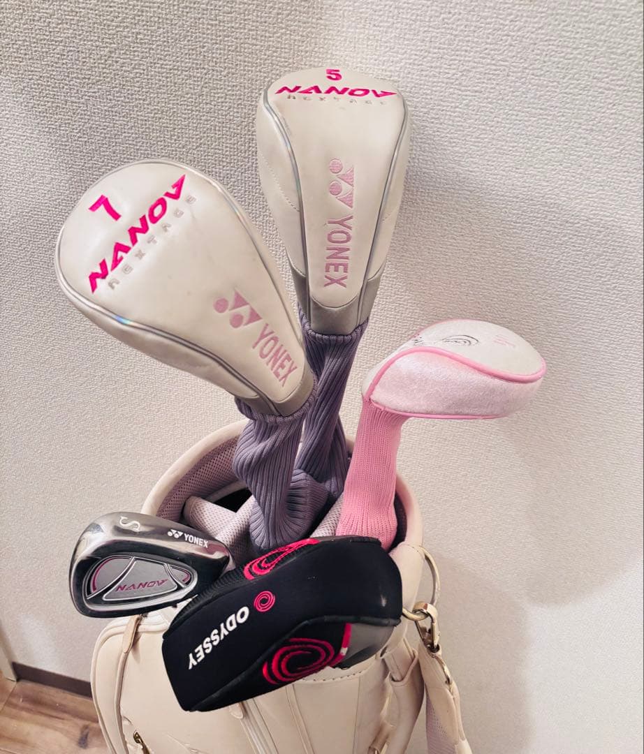 レディース ゴルフセット 5本 ヨネックス NANOV ミズノ バッグ付