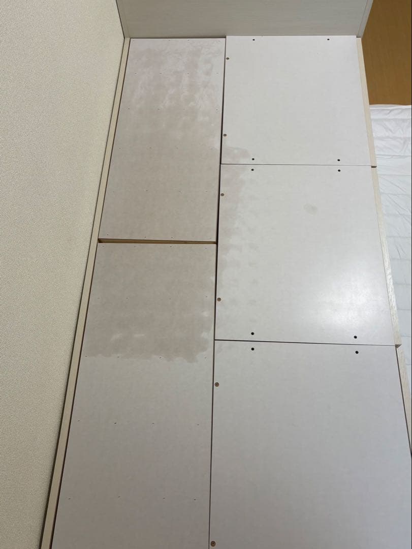 ニトリ シングルベットフレーム　チェストタイプフレーム 送料込み　値下げしました