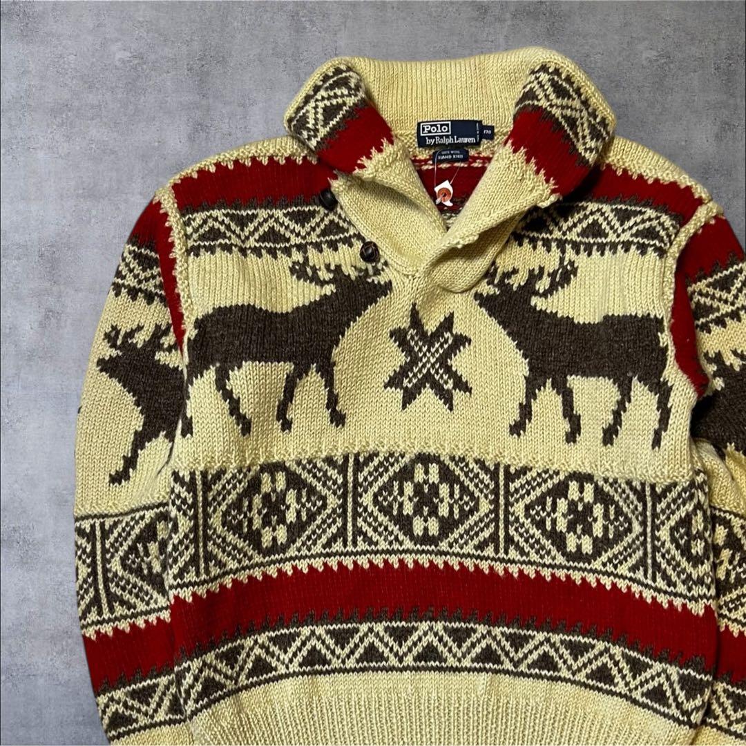 POLO by Ralph Lauren バッドニット カウチン セーター