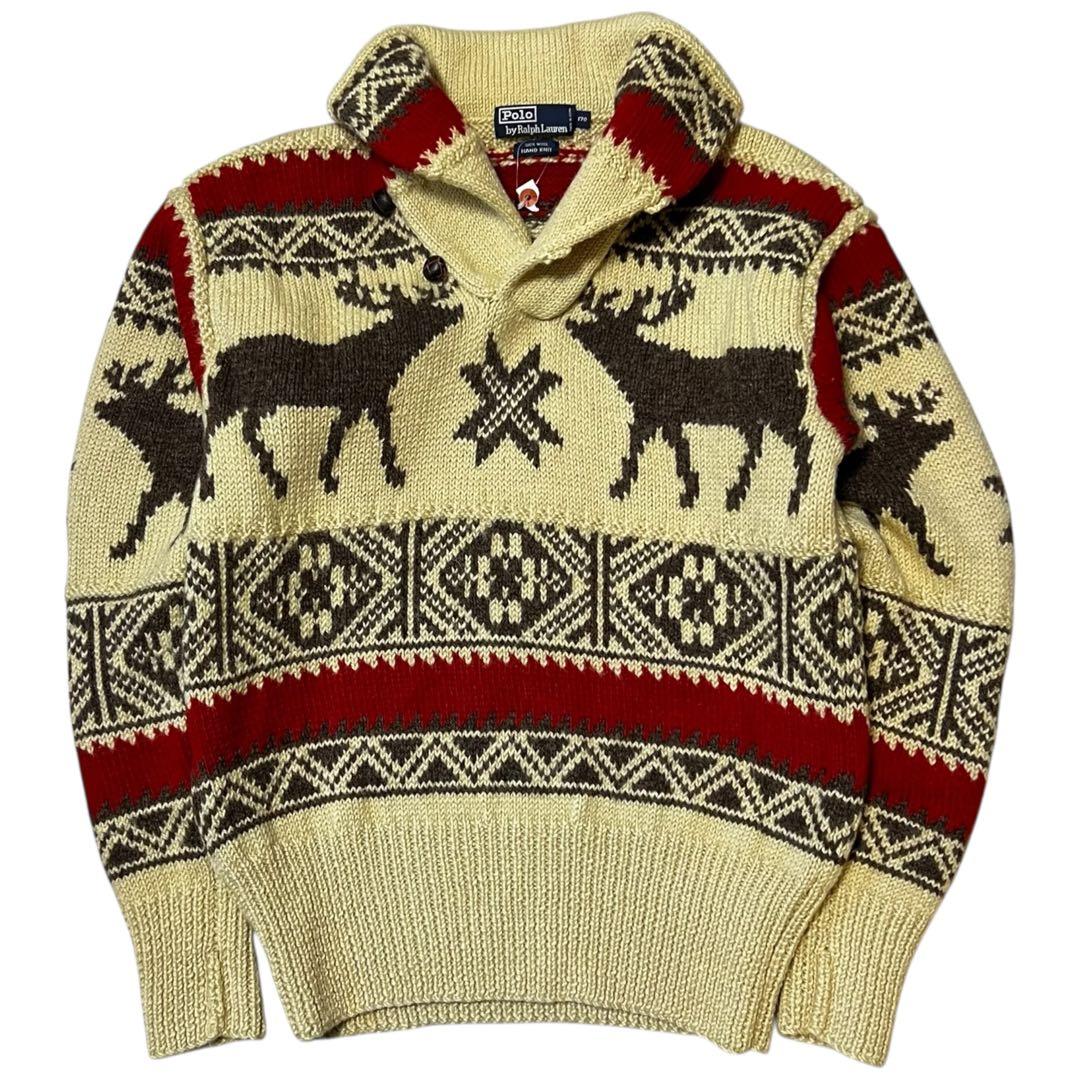 POLO by Ralph Lauren バッドニット カウチン セーター