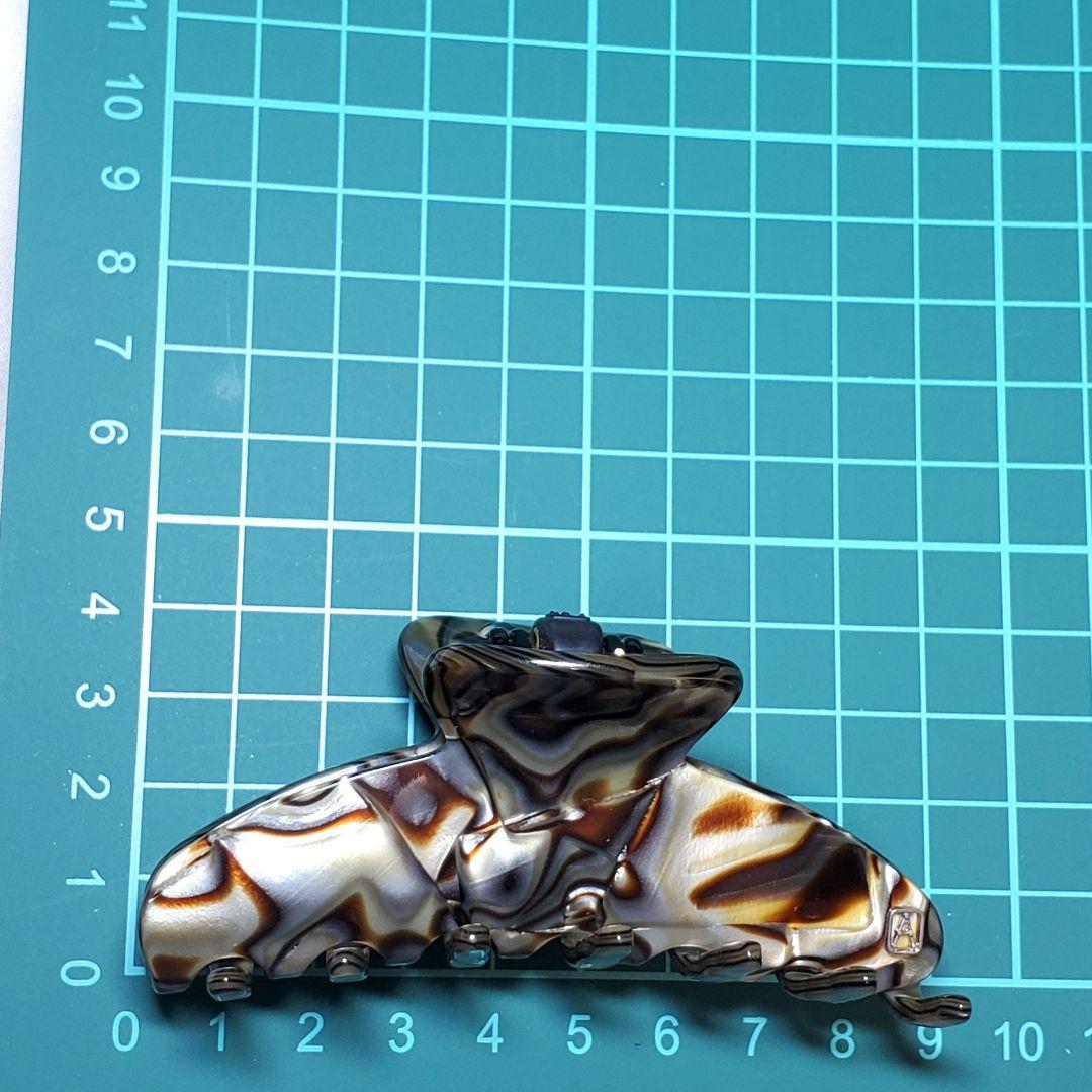 【極美品】アレクサンドルドゥパリ オニキスヘアクリップh013