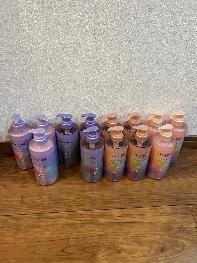 エッセンシャル　プレミアム　シャンプー　コンディショナー　13本
