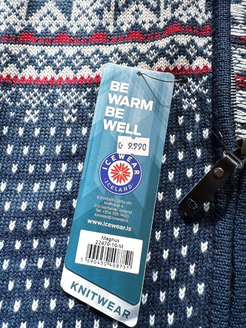 【ICEWEAR】アイスランドウール使用 ニットセーター
