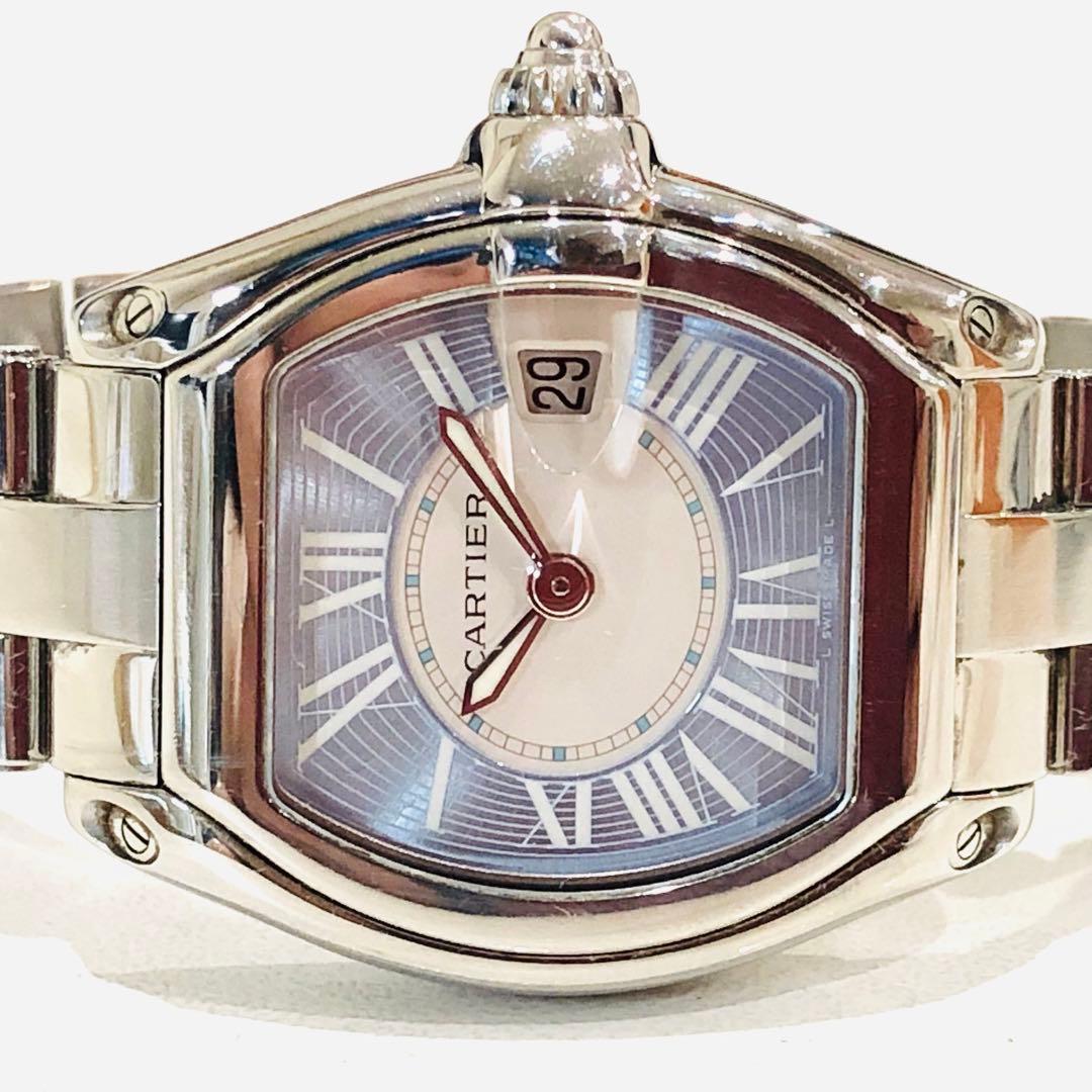 【2500本限定】 カルティエ 美品 ロードスターSM レディース 腕時計