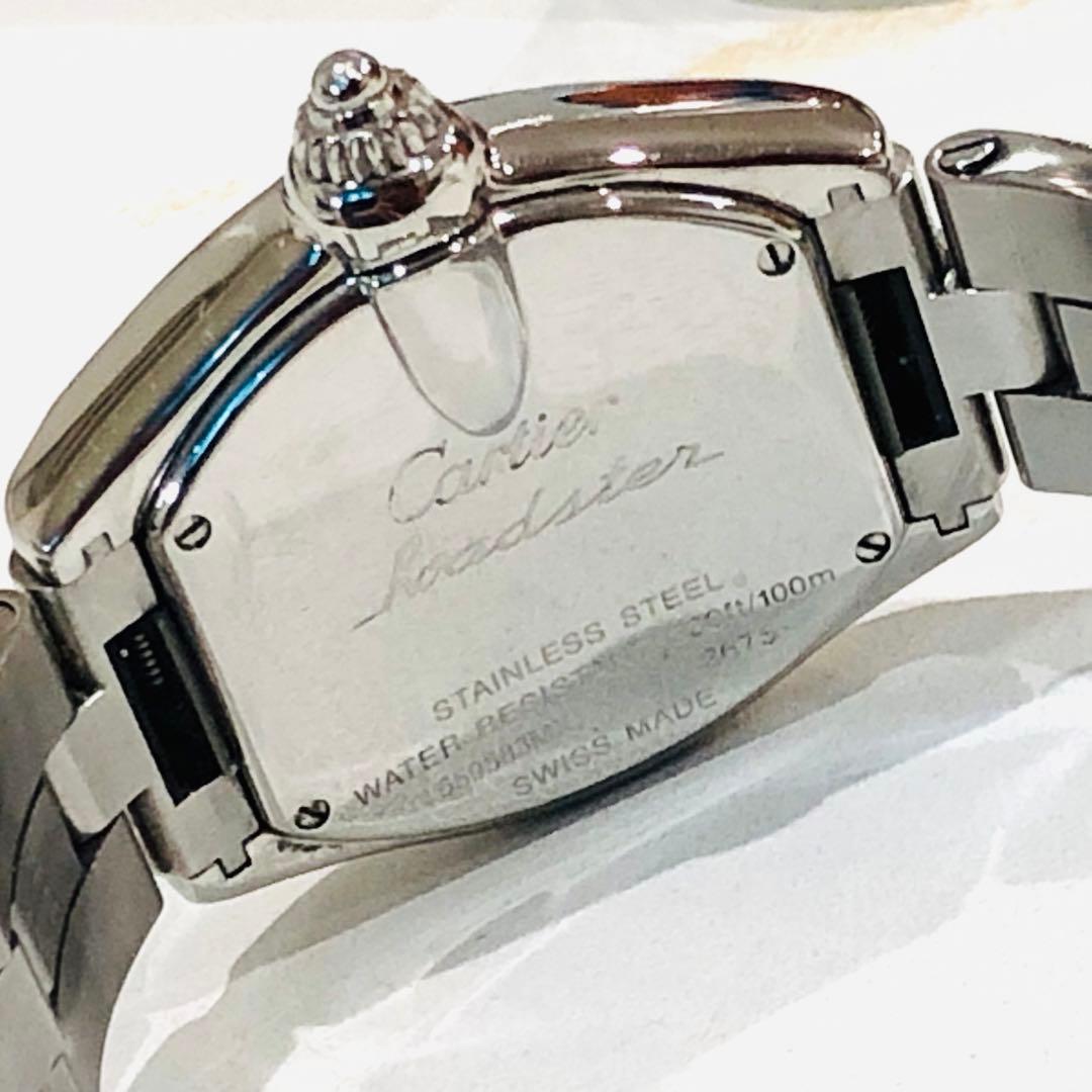 【2500本限定】 カルティエ 美品 ロードスターSM レディース 腕時計