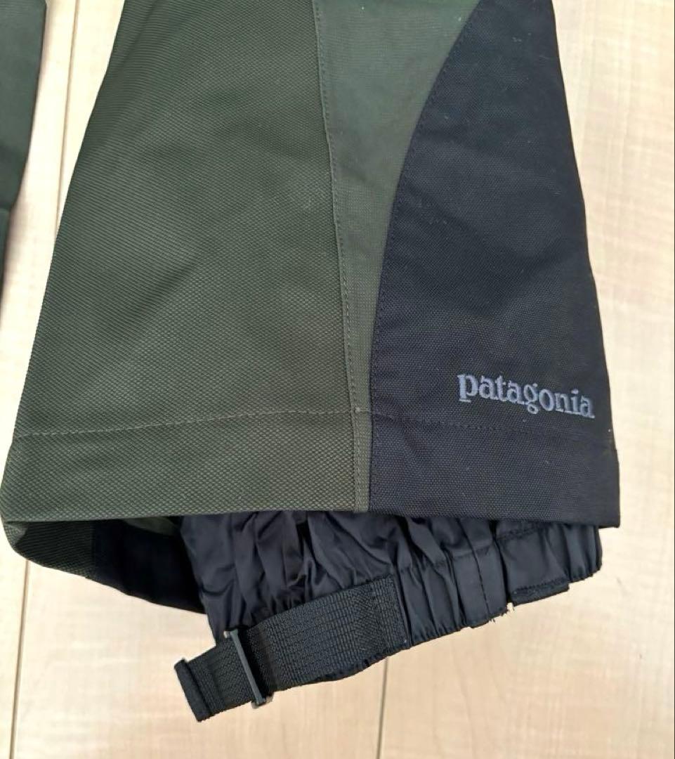 週末セール❕【美品】Patagonia パタゴニア スノボウェア パンツ 深緑