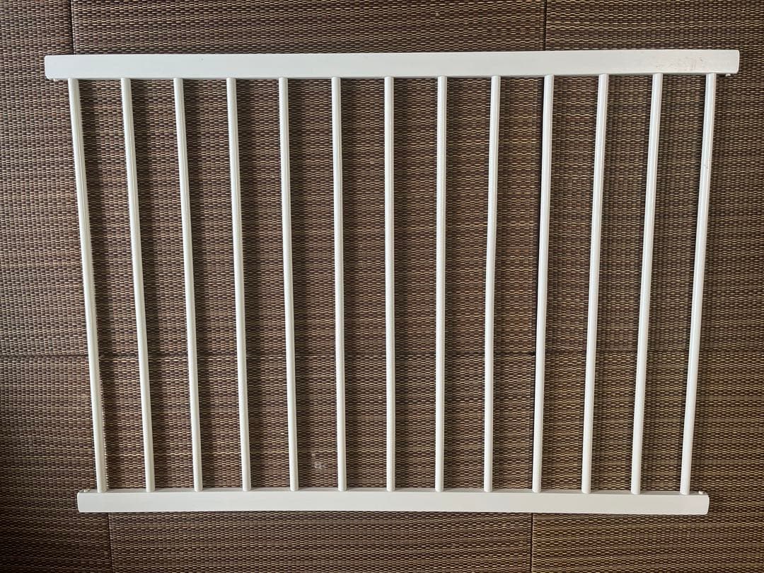 ファルスカ　ベッドサイドベッド03 ホワイト(添い寝安全ベルト付)限定カラー