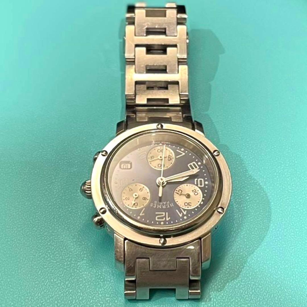 クリッパー CL1.310 クロノグラフ ネイビー 腕時計 クォーツ