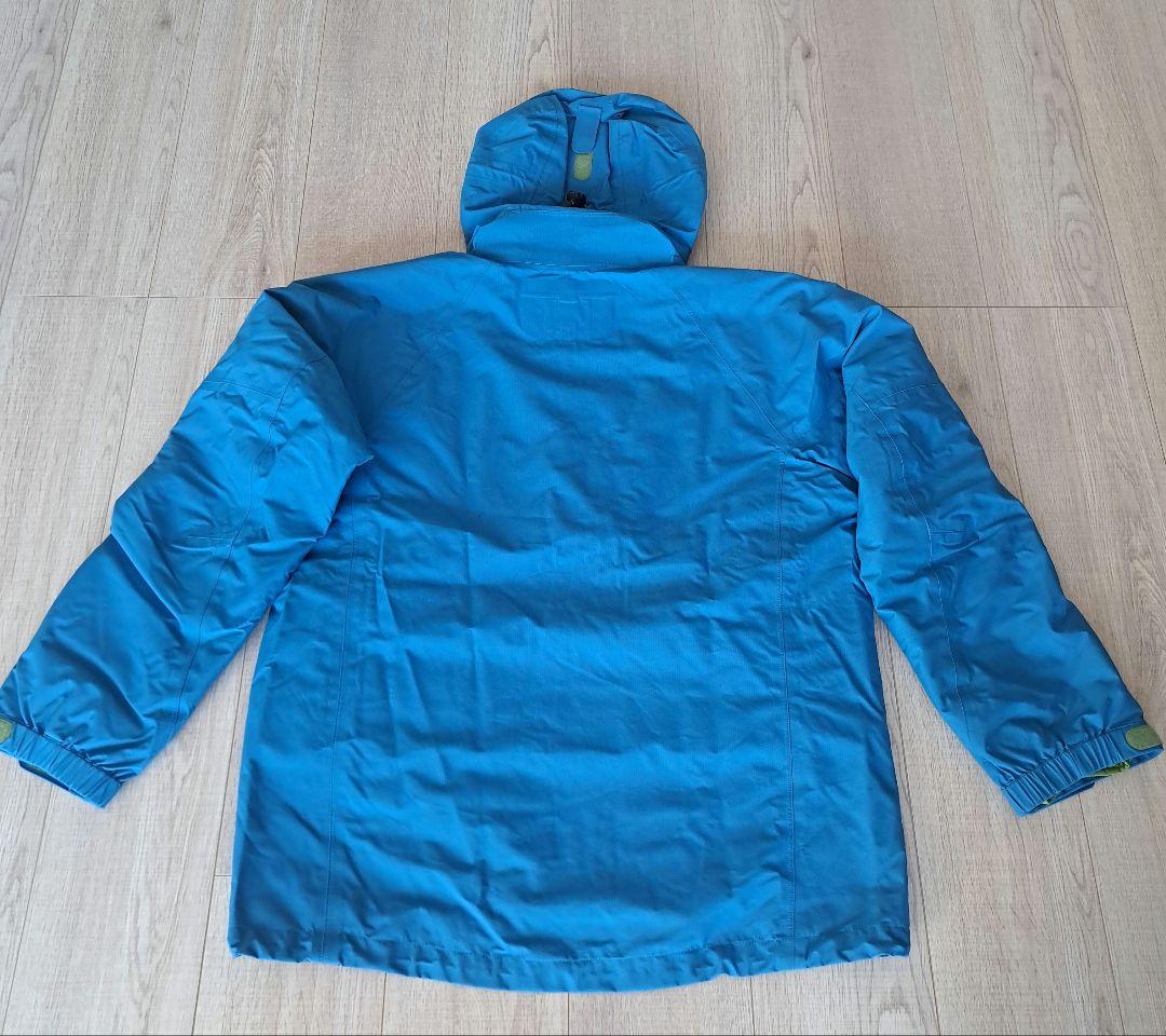 美品　モンベル　スキー/登山　アウター　　3in1 ブルー
