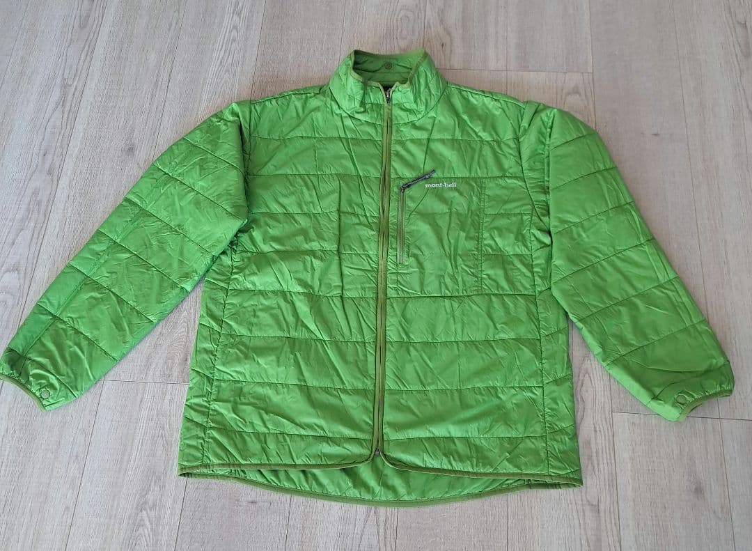 美品　モンベル　スキー/登山　アウター　　3in1 ブルー