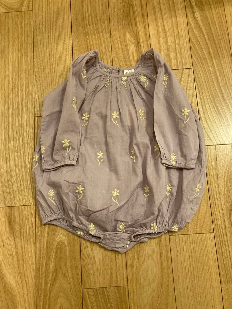 新品未使用Apolina オーガニックコットンロンパース 2-3Y