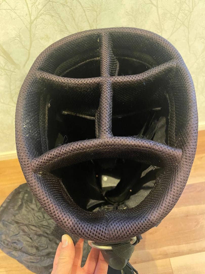 Admiral ✖️ GOLF NETWORK　キャディバッグ 黒