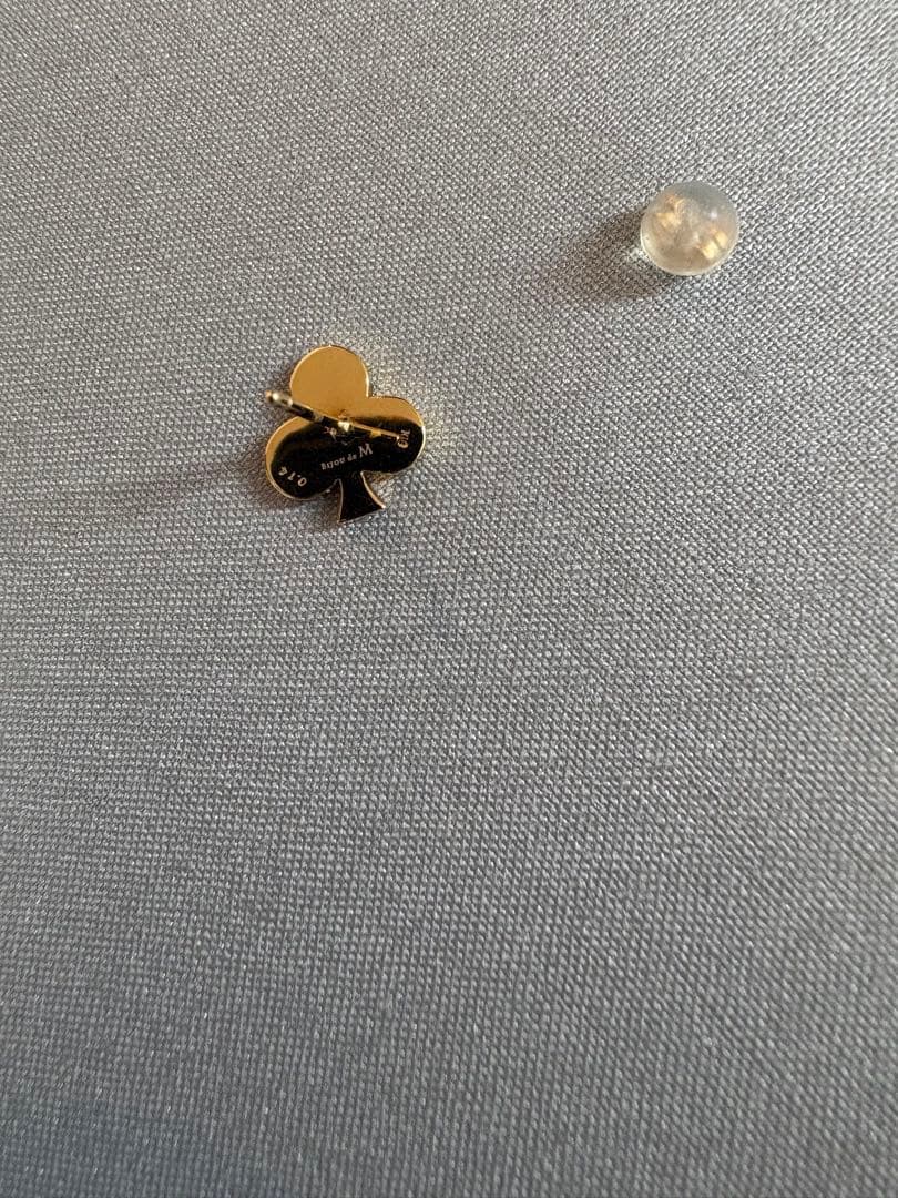 Bijou de M ビジュードエム　トランプピアス（クローバー）