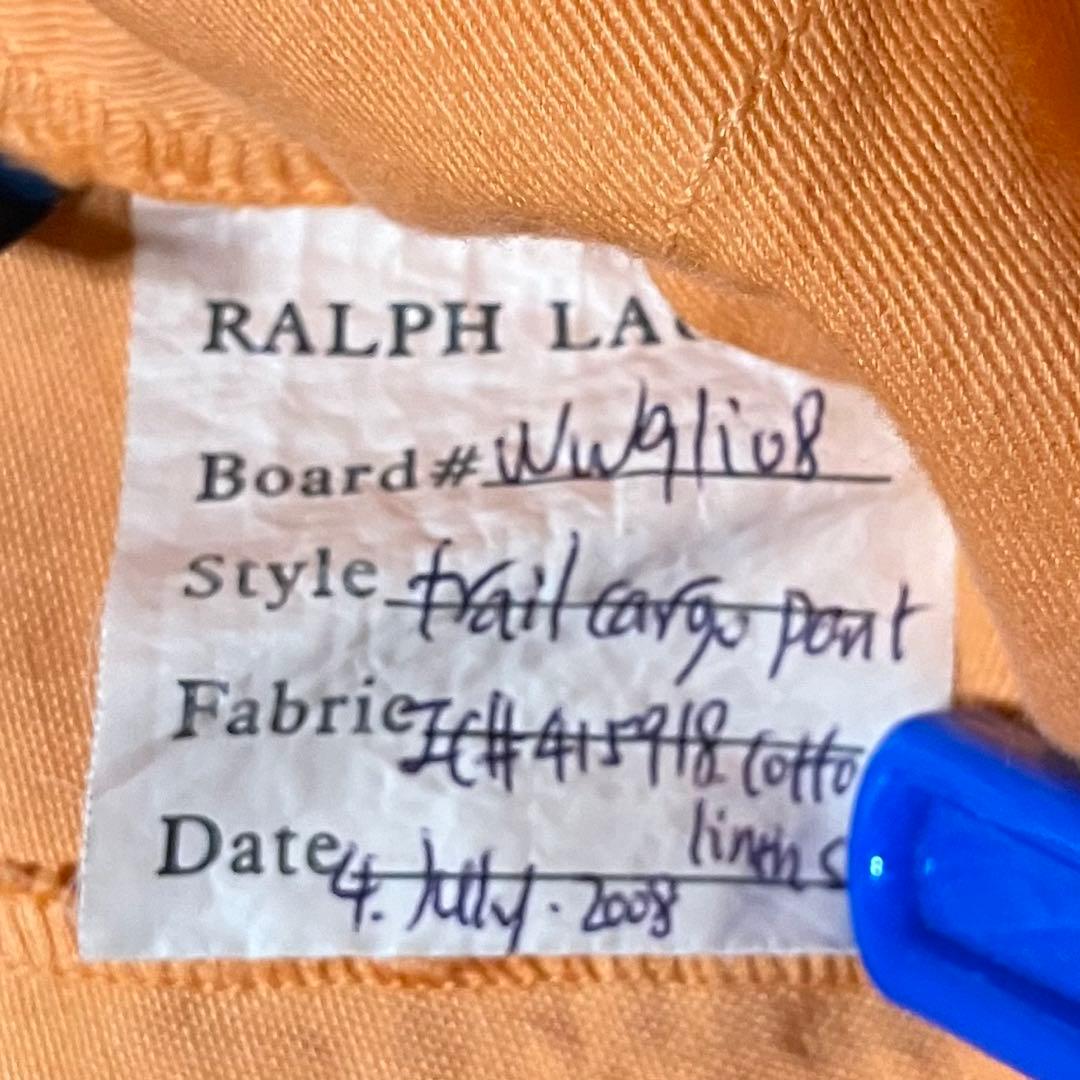 Ralph Lauren サンプル品 マルチポケット パラシュート パンツ 古着