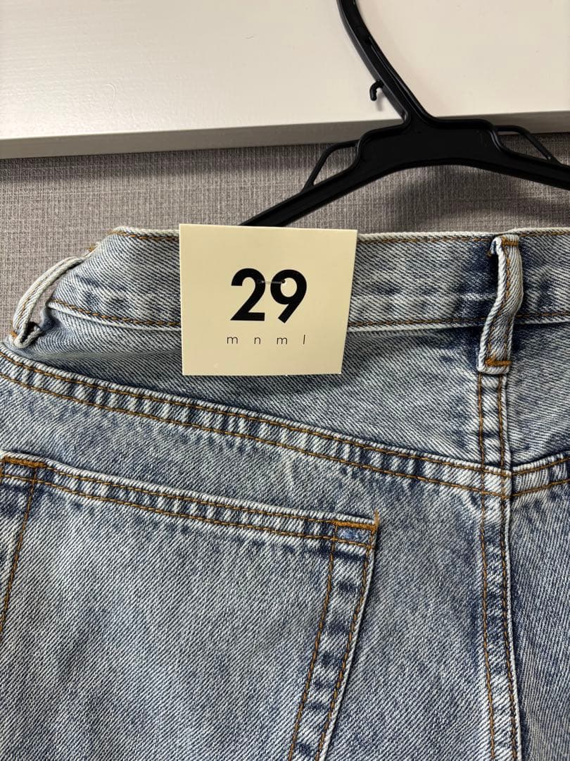 mnml B424 Patch Flare Denim Blue (29インチ)