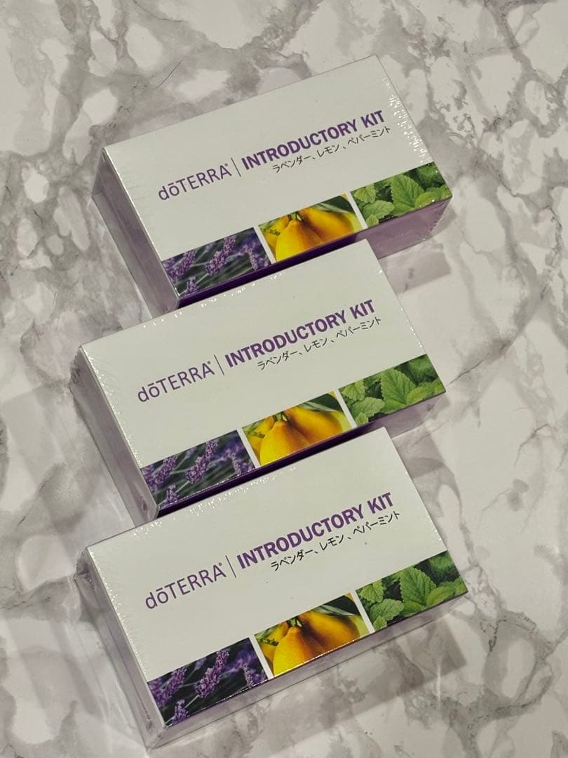 ドテラ doTERRA イントロキット✕3個 ラベンダー レモン ペパーミント