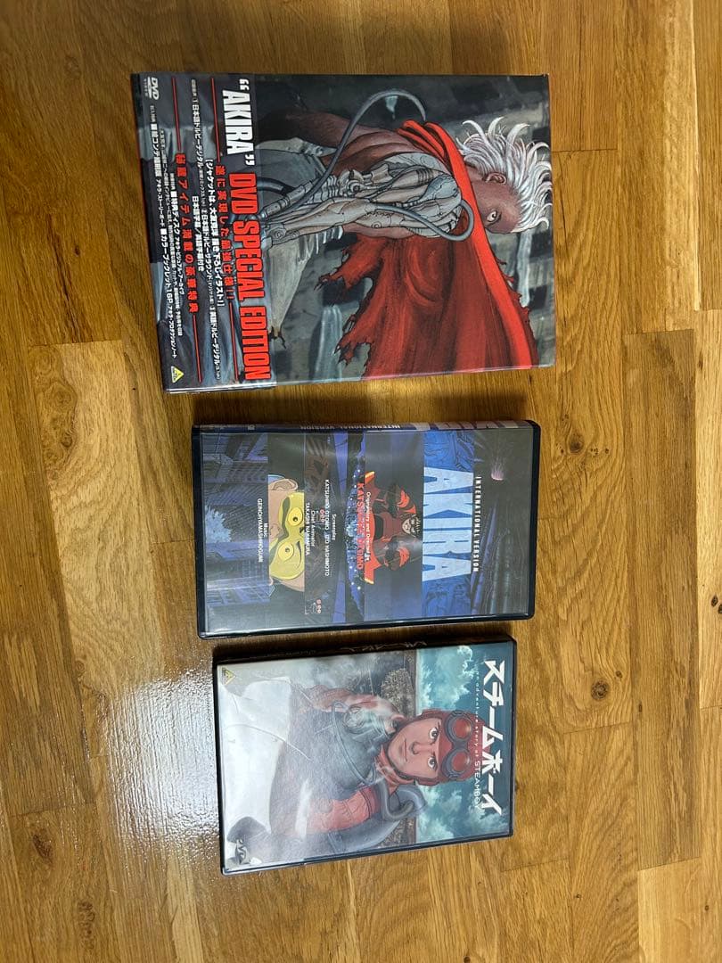 AKIRA DVD & VHS & スチームボーイDVD