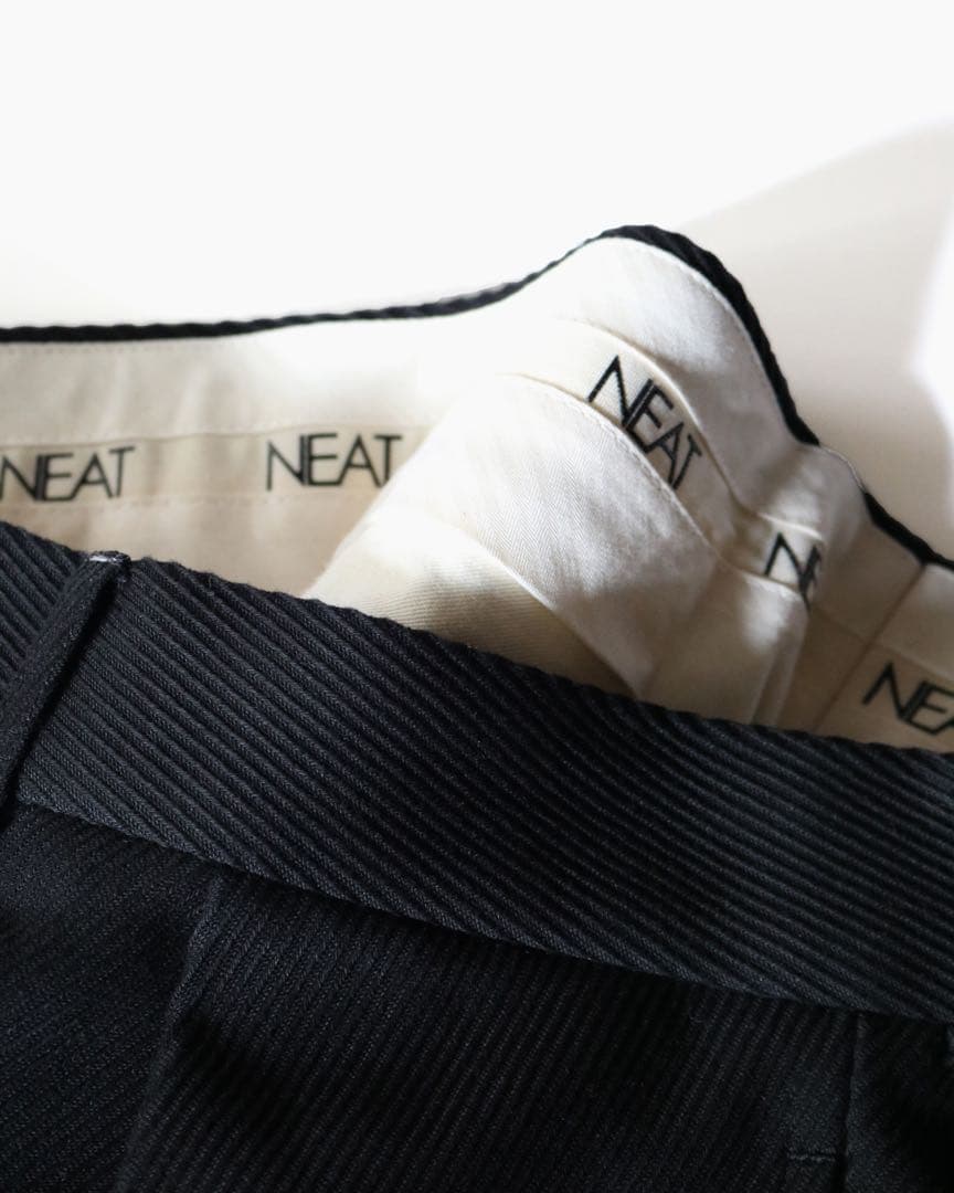 【限界値下げ】NEAT Cotton Kersey Black WIDE 44