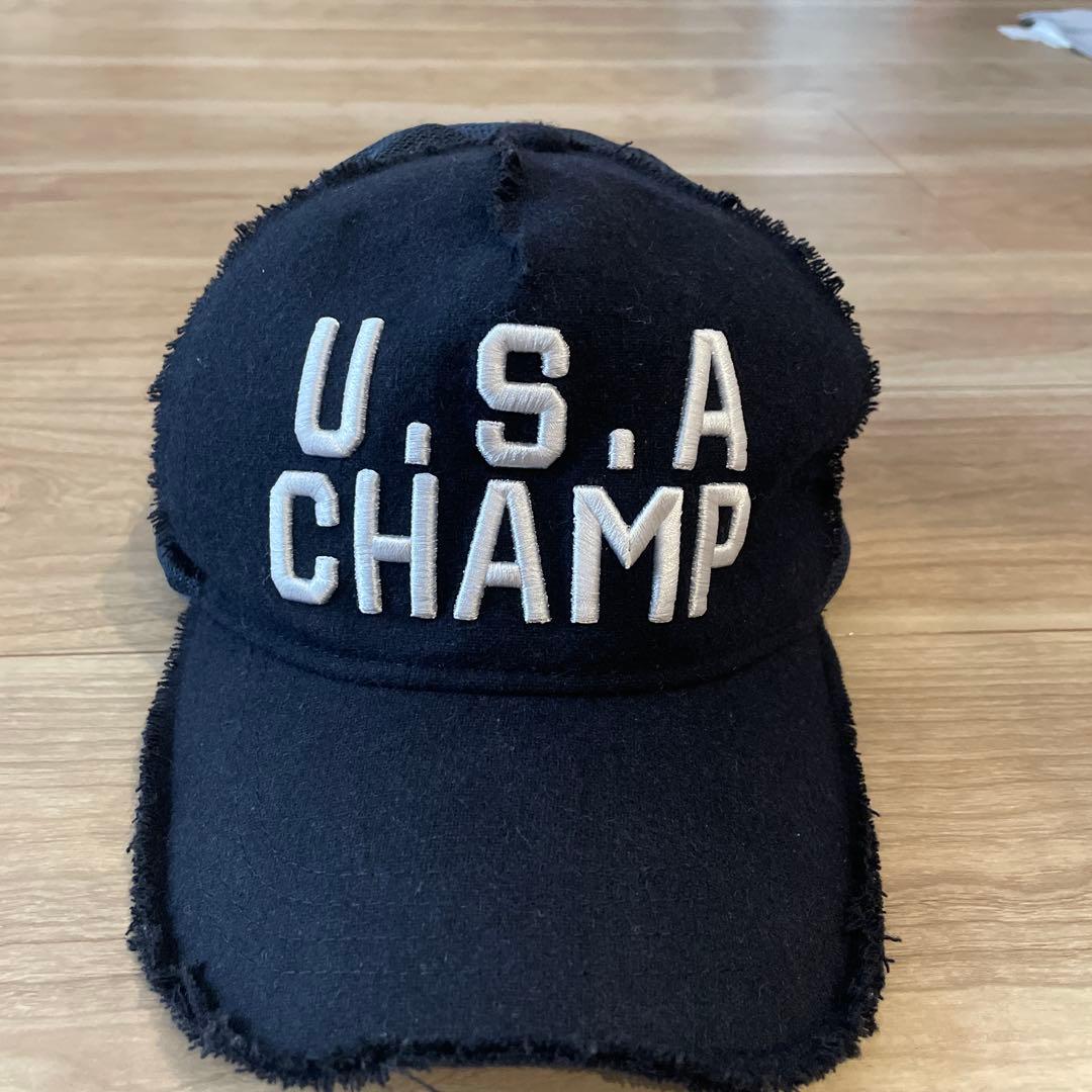 未使用YOSHINORI KOTAKE U.S.A CHAMP フリンジキャップ