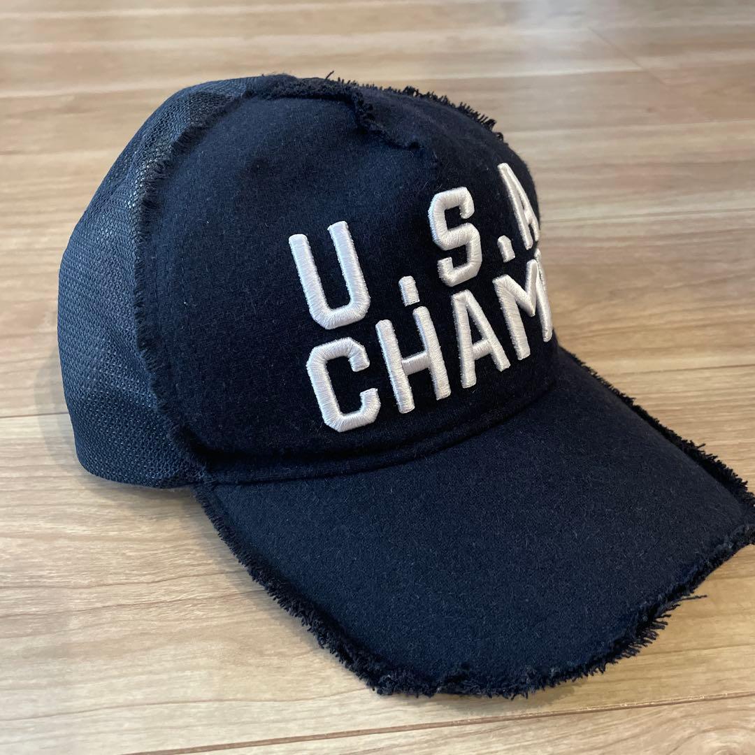 未使用YOSHINORI KOTAKE U.S.A CHAMP フリンジキャップ
