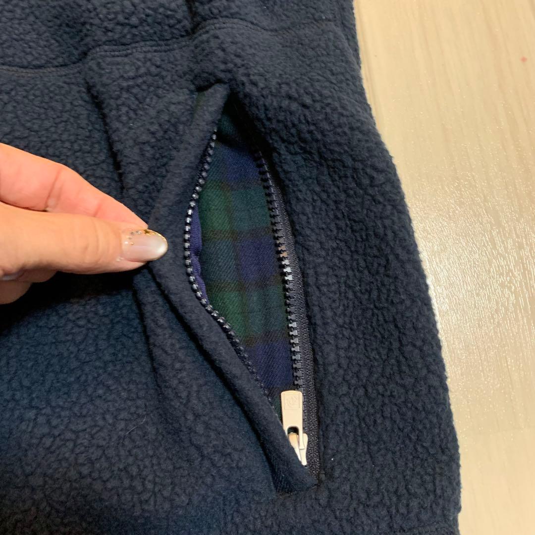 新品未使用■31,900円【ゾーイ zoy】メンズ　フリース　ベスト　1/M