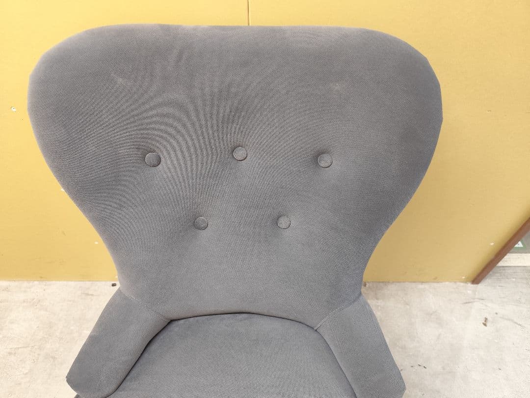 IKEA REMSTA 1人用ソファ グレー ひとりカフェ　2脚セット