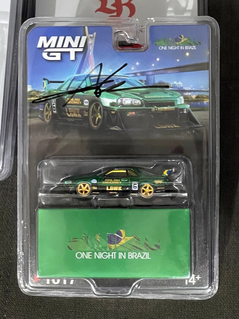 ミニカー MINI GT ER34 ONE NIGHT IN BRAZIL