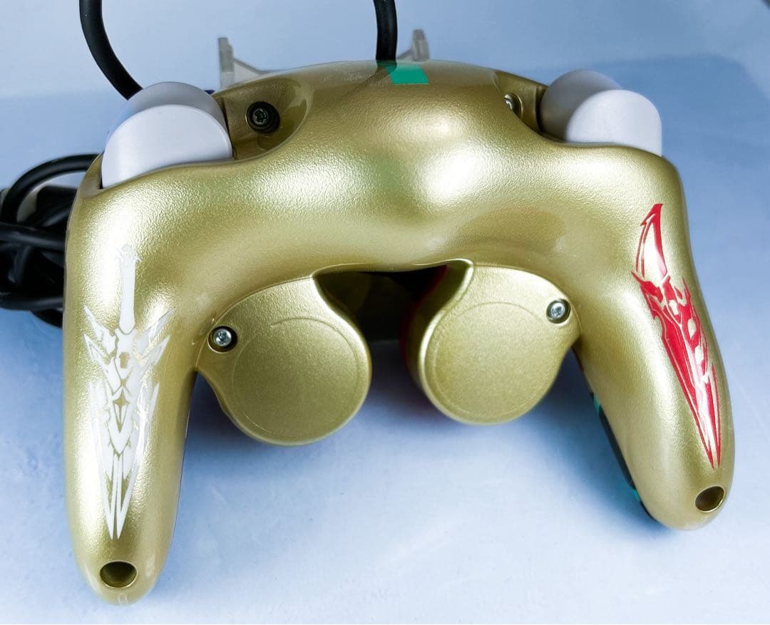 GCコントローラー 塗装 ゲームキューブコントローラーシェル 赤 白