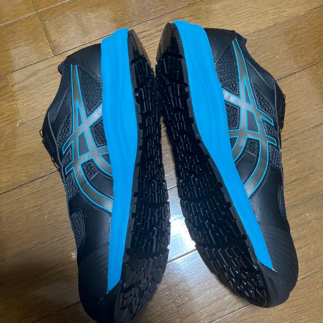 asics WORKING-A2 安全靴 ブラック/ブルー