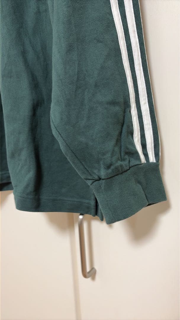 常田大希着用 adidas 3ストライプ ラグビー ロングスリーブ ポロ 2XL