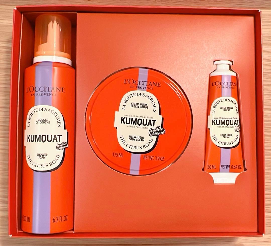 【未使用】ロクシタン　L'Occitane カムクアット　スノーシアトリオ