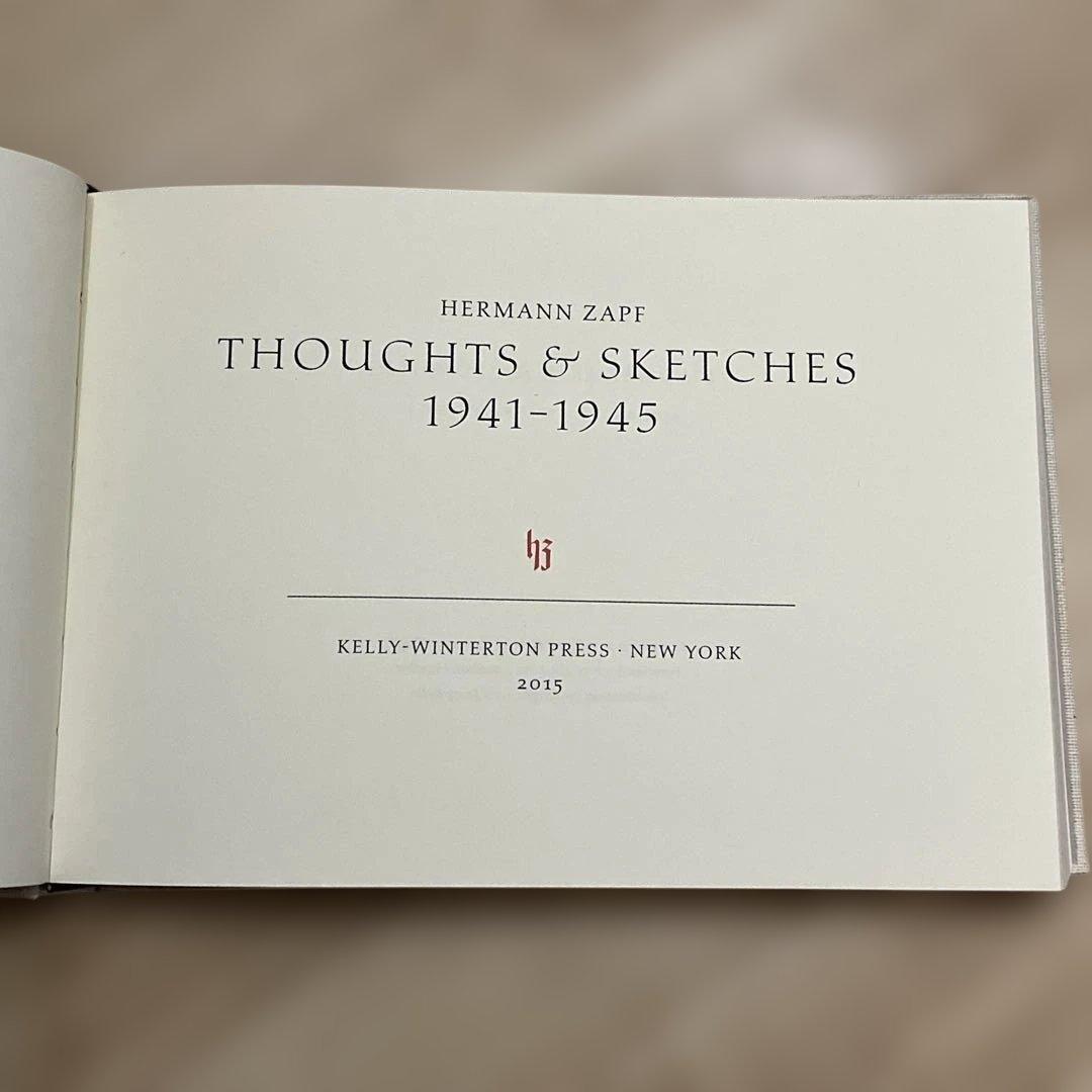 アート・デザイン・音楽 THOUGHTS & SKETCHES 1941-1945