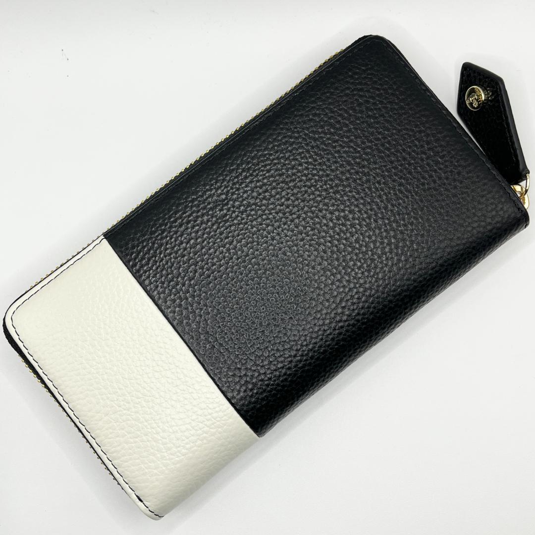 未使用 Vivienne Westwood 大特価 長財布 白黒 定番 人気