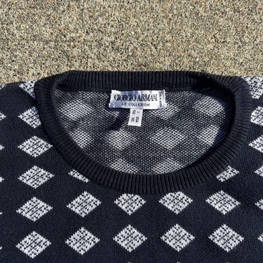 トップス 90s Giorgio Armani Cotton Knit Sweater