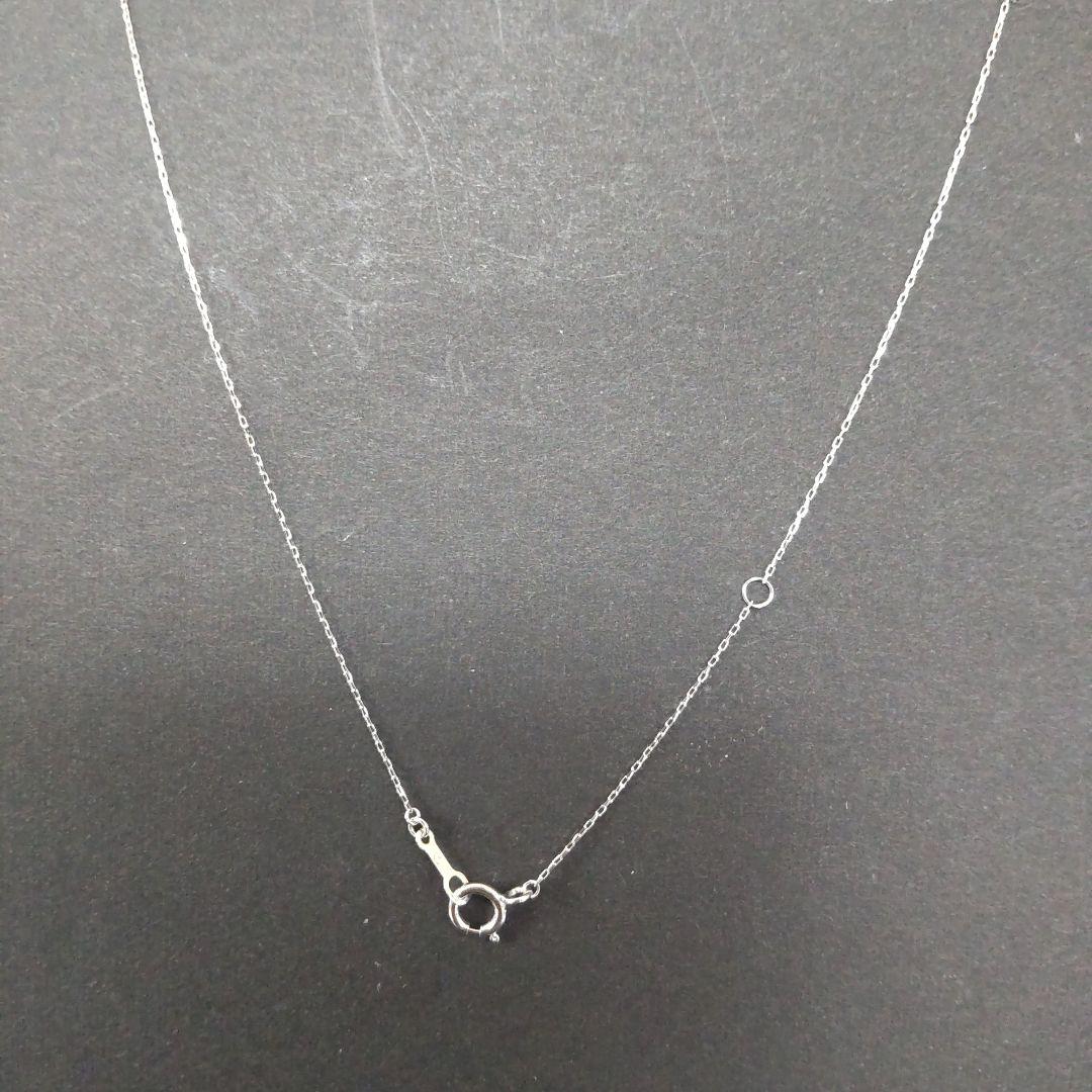 最終価格【K10WG ダイヤモンドネックレス】