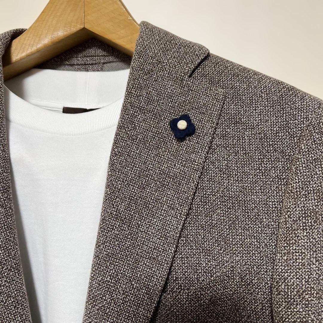 LARDINI ブラウン系 テーラードジャケット