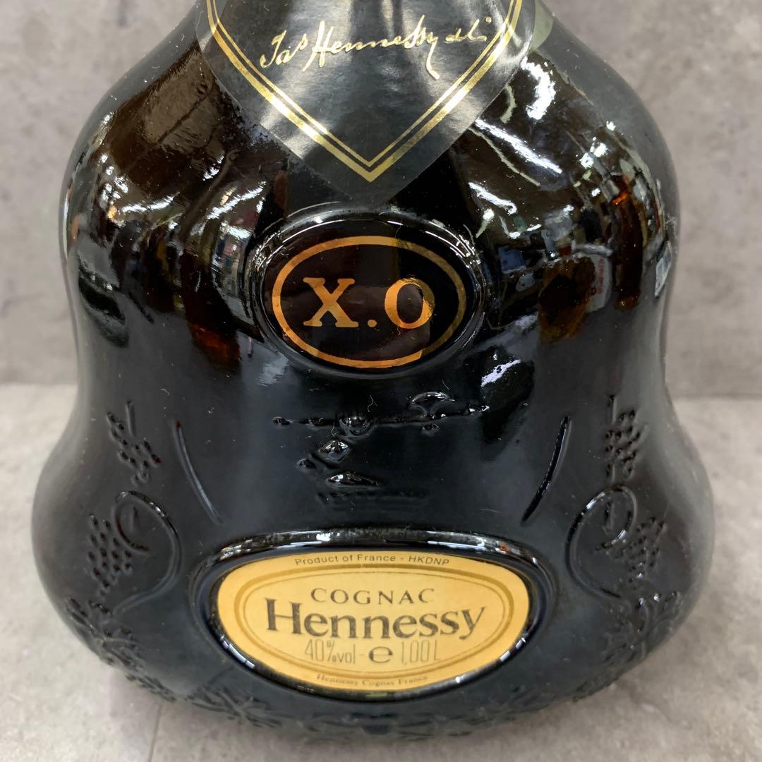 Hennessy XO 1000ml 金キャップ グリーンボトル　未開栓