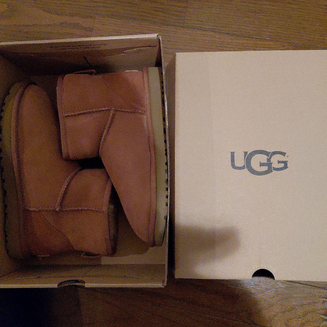 UGG ブラウン ムートンブーツ 24cm