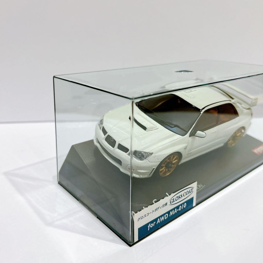 京商ミニッツスバルWRX STI spec C ホワイト　ホワイトボディー