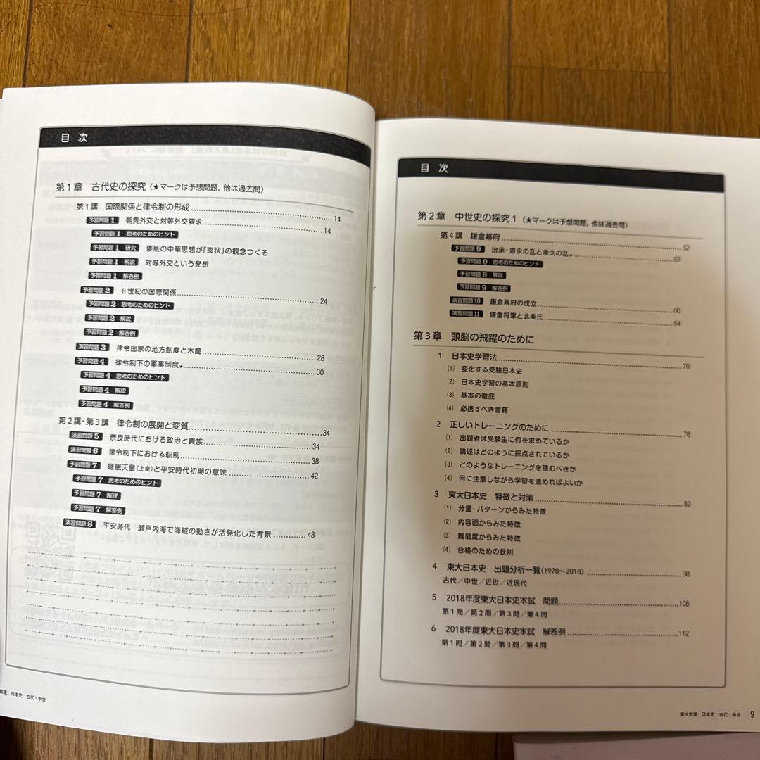 【レア品】野島の日本史　東大教室　3冊セット