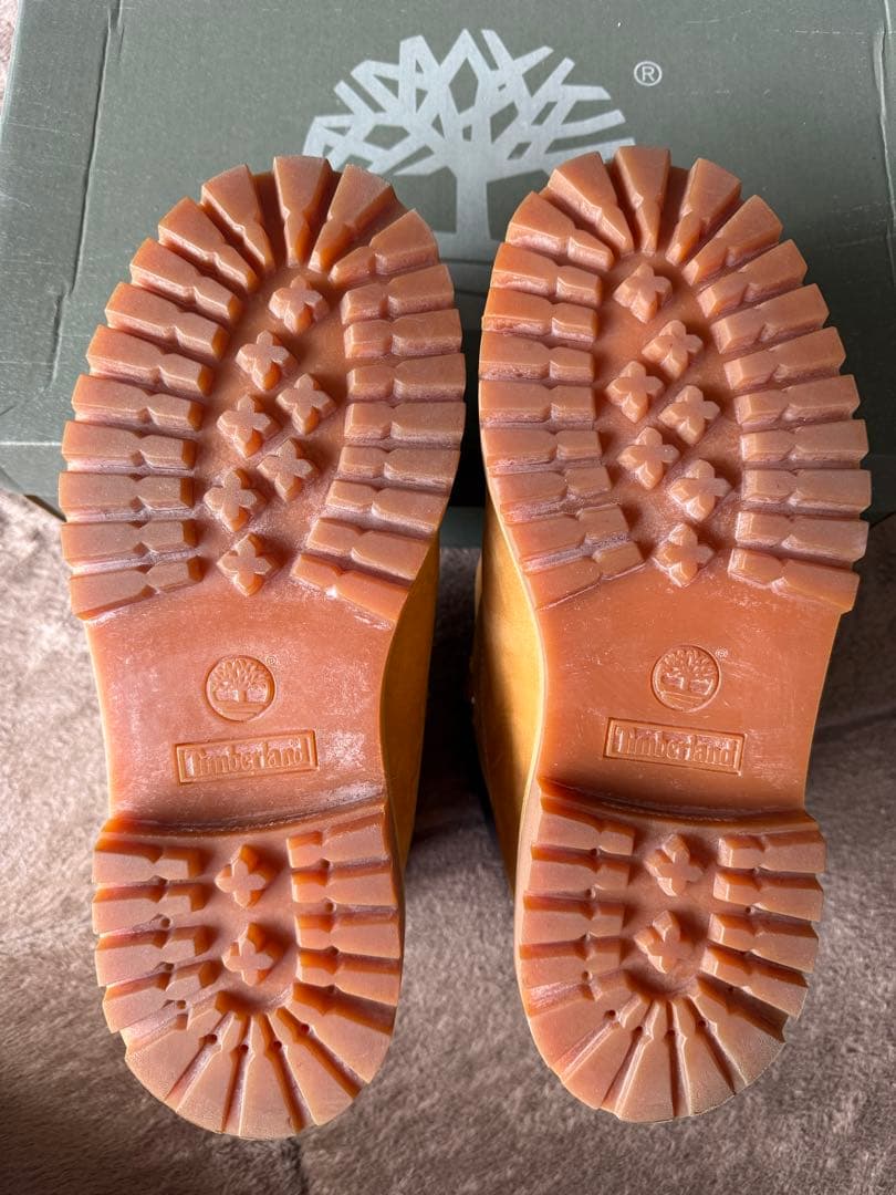 24.0 Timberland ブラウン ワークブーツ TB012909