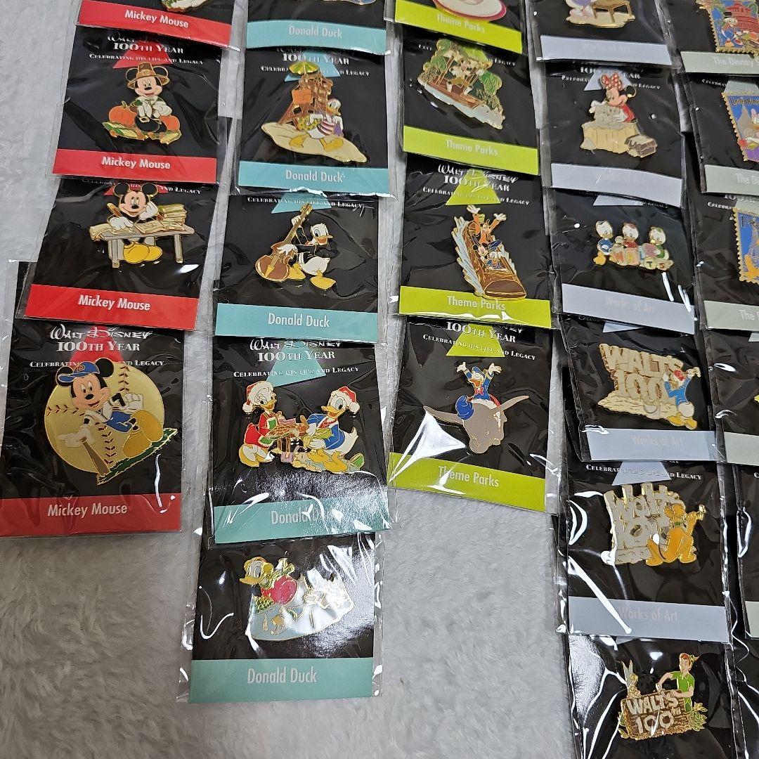 DisneyStore ウォルトディズニー生誕100周年 ピンバッジ まとめ売り