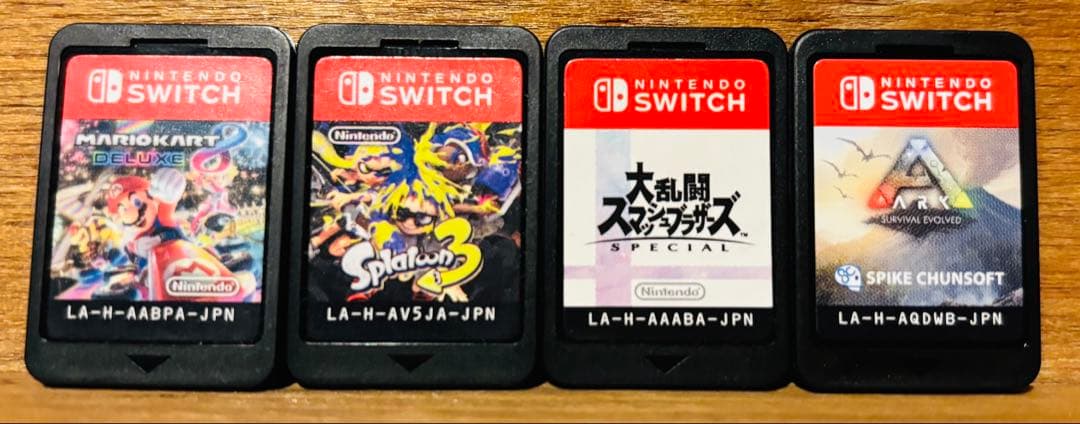 【値下げ】Nintendo Switchソフト 4本 まとめ売り
