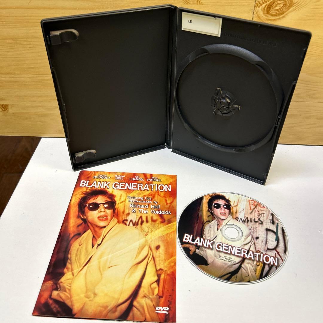 ミュージック BLANK GENERATION