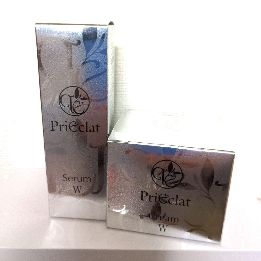 プリエクラ　セラム W & クリームW セット