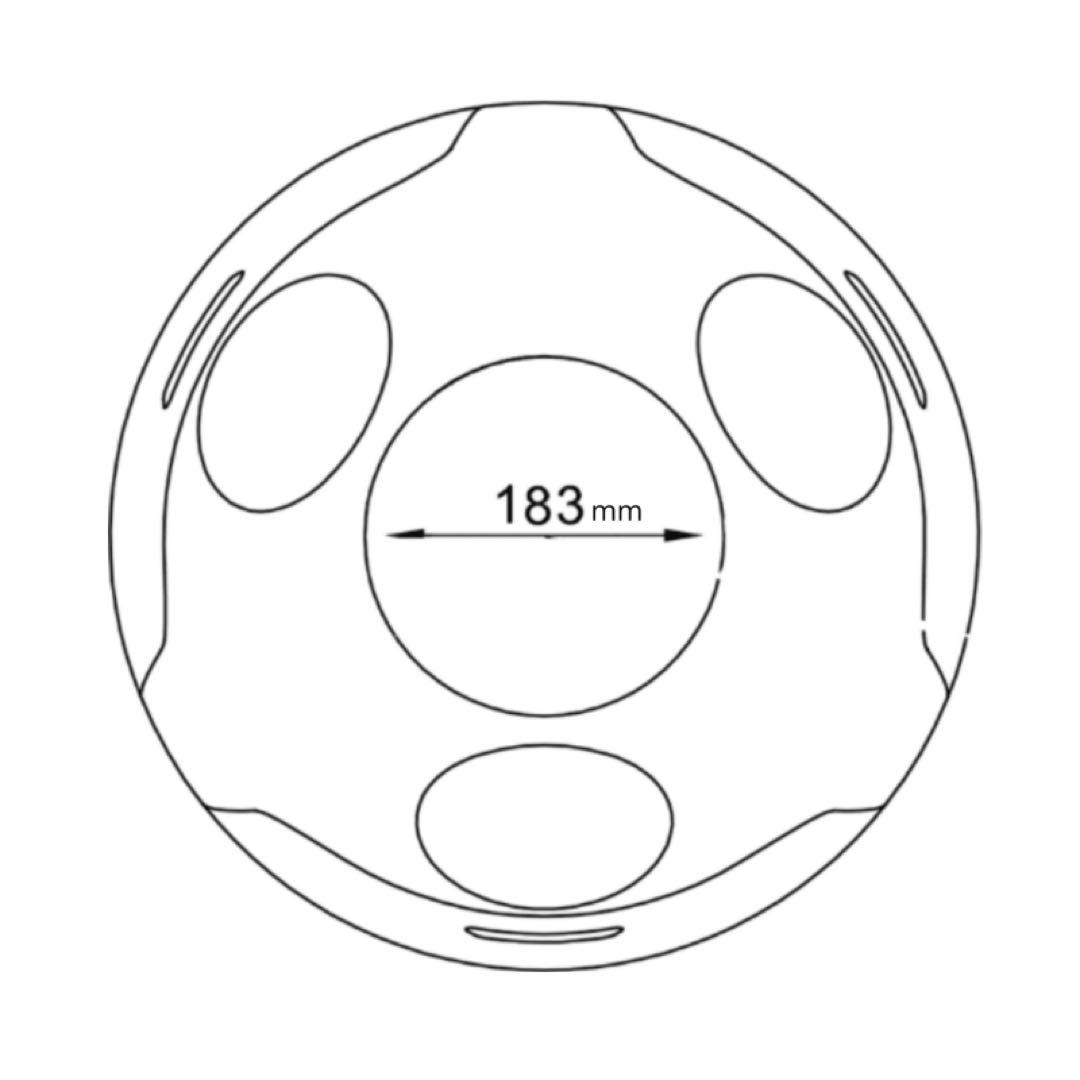 OVETTO オレンジ ダストボックス スペースエイジ SPACE AGE