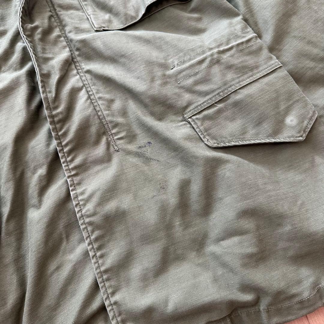【美品】60s M65 フィールドジャケット　グレーライナー　アルミジッパー