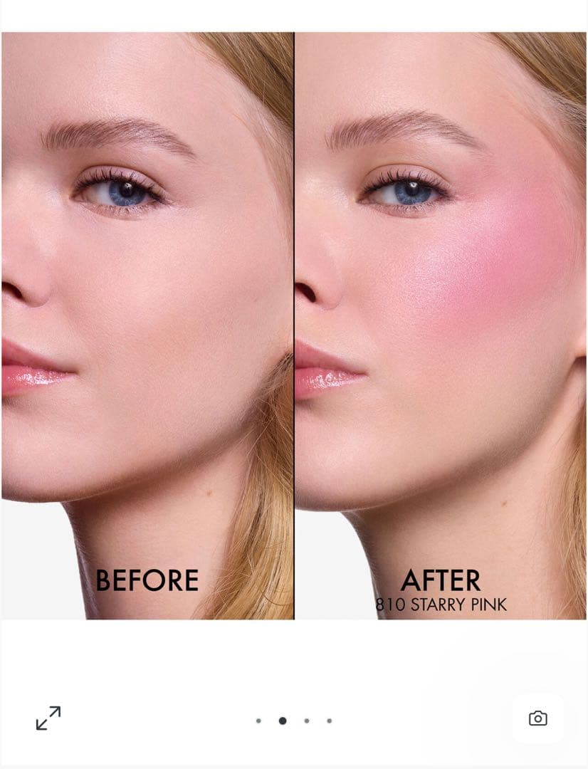 DIOR クリスマスコフレ　チーク #チーク #850 #810